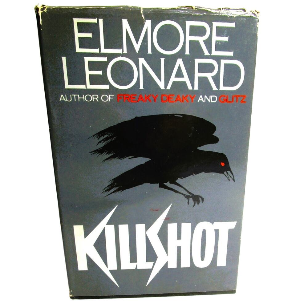 KILLSHOT by Elmore Leonard 1989 Mafia Crime Thriller Novel Book Club Edition